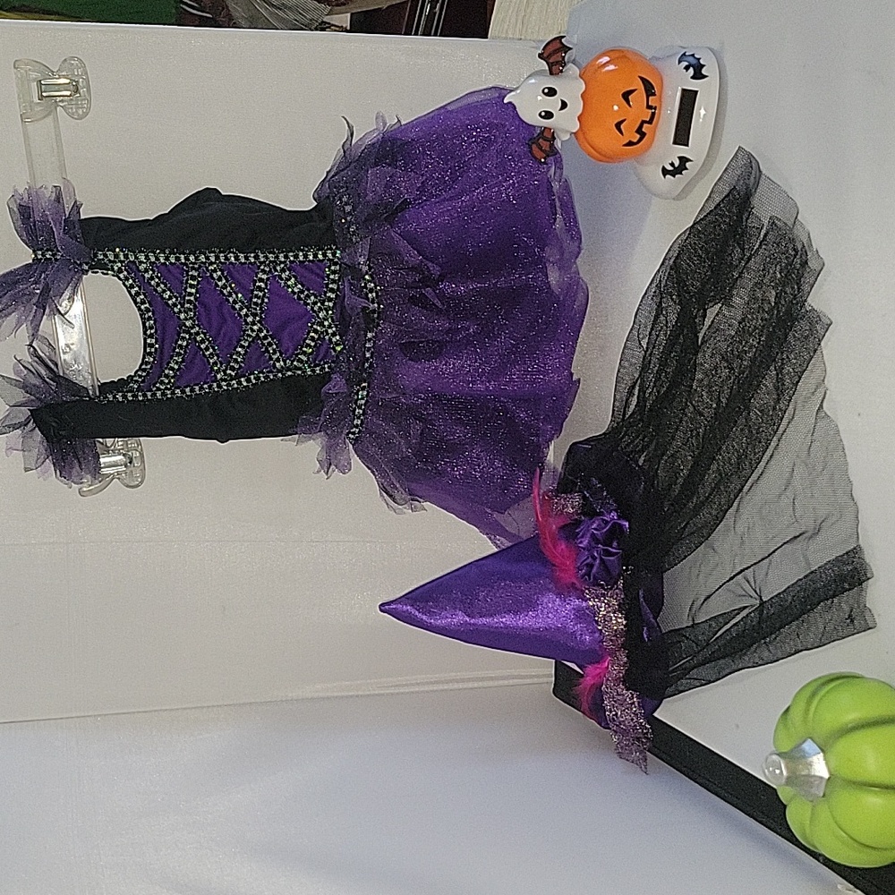 Purple Witch Costume for Kids